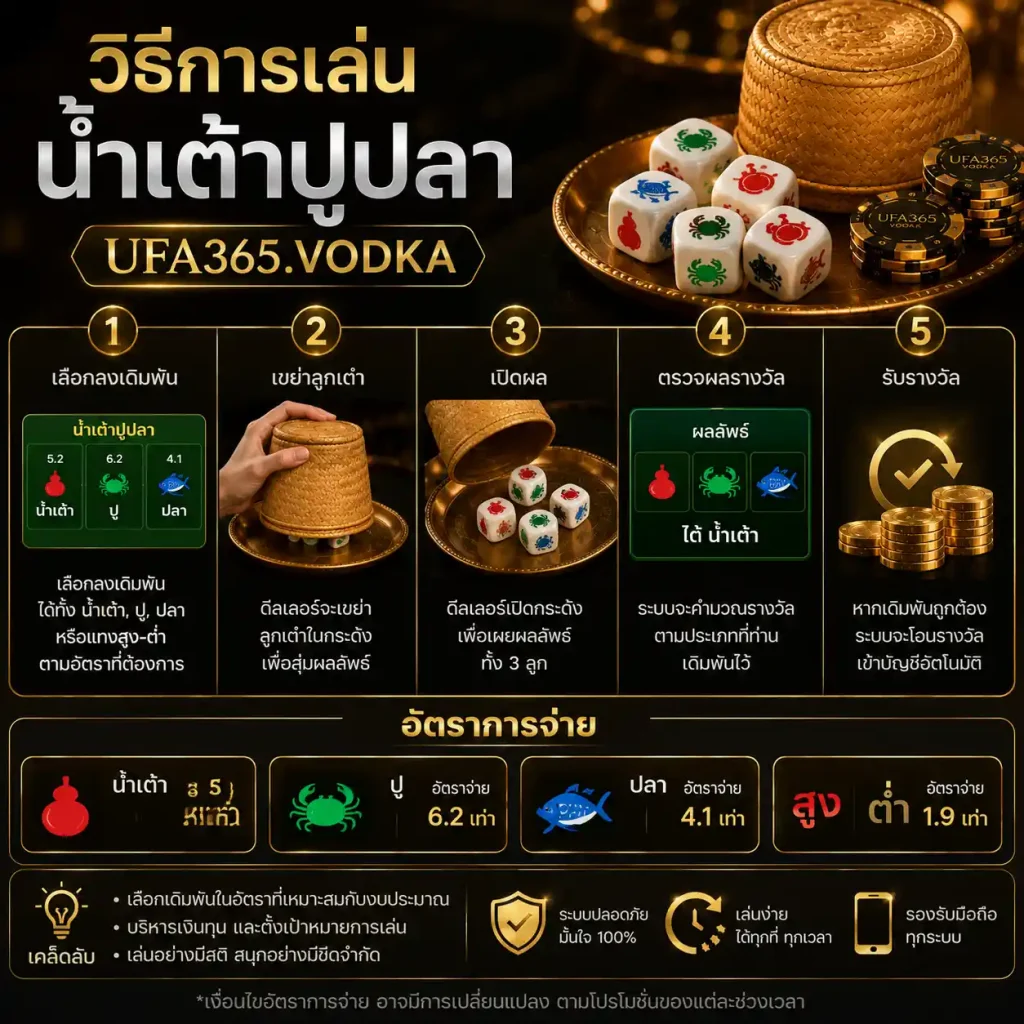 น้ำเต้าปูปลา UFA365