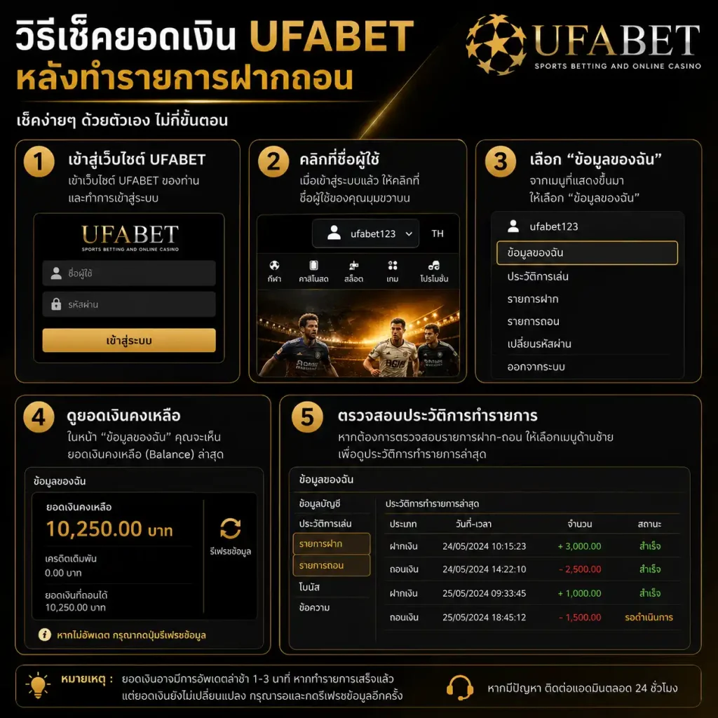 ufa365 ฝากถอน